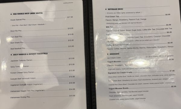 Menu photo 1 Chop Asian Kitchen Yucaipa, CA Menu photo 1 Chop Asian Kitchen Yucaipa, CA