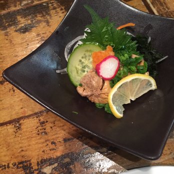 Guu with Garlic - Monkfish liver! - Japanese Near Me - Vancouver, British Columbia Guu with Garlic - Monkfish liver! - Japanese Near Me - Vancouver, British Columbia