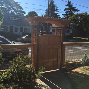 Cascade Fence & Deck - Arbor and new gate rebuilt because I thought it should be about 1ft higher. - Fences & Gates Near Me - Vancouver, Washington Cascade Fence & Deck - Arbor and new gate rebuilt because I thought it should be about 1ft higher. - Fences & Gates Near Me - Vancouver, Washington