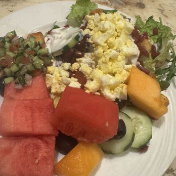 Toucan Charlie's Buffet & Grille - A fantastic salad and fruit from the beautiful salad bar. I had a nice woman add eggs for me too. Julie A - Buffets Near Me - Reno, Nevada Toucan Charlie's Buffet & Grille - A fantastic salad and fruit from the beautiful salad bar. I had a nice woman add eggs for me too. Julie A - Buffets Near Me - Reno, Nevada