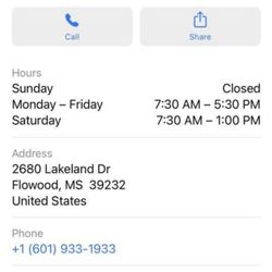 Car Care Clinic Jet Lube - Lakeland Drive Flowood