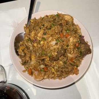 Peter Chang - Combo Fried Rice (w. Chicken, Beef, & Shrimp) - Dim Sum Near Me - Herndon, Virginia