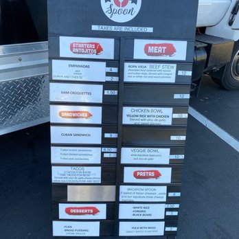 Copper Spoon - Menu - Food Trucks Near Me