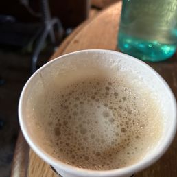 I have not had a sip of this. I opened it up because it felt so light.