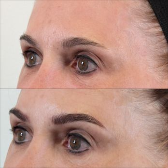 Makeup On The Run - Microblading Before and After - Makeup Artists Near Me Makeup On The Run - Microblading Before and After - Makeup Artists Near Me