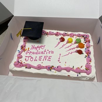 Baskin-Robbins - a graduation cake in a box - Ice Cream & Frozen Yogurt Near Me - Canoga Park, California