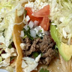 Tacos La Rosa - Bistec taco