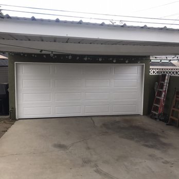A Plus Garage Doors - New garage door installed. Very pleased with a job well done. - Garage Door Services Near Me - Long Beach, California