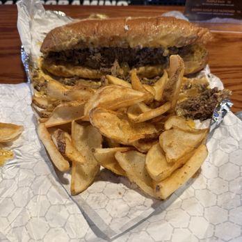 Marlow’s Cheesesteaks - The CLASSIC WIZ WIT and fries. - Cheesesteaks Near Me - Gahanna, Ohio