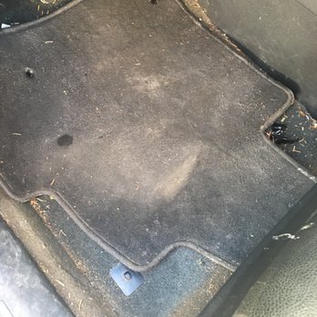 Pittsburgh Car Detail - Here is how they put your mat back in when you don't choose to their up-charge - Auto Detailing Near Me - Pittsburgh, Pennsylvania