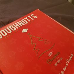 Doughnotts - Christmas box.  (A small charge for donuts to be packaged in a box.  Free to pack in bags)