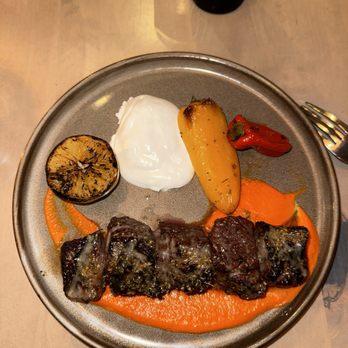 LÝRA - Wagyu Beef Kabobs - Greek Near Me - Chicago, Illinois LÝRA - Wagyu Beef Kabobs - Greek Near Me - Chicago, Illinois