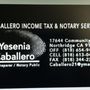Photo of Caballero Income Tax