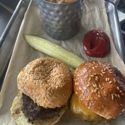 Kids meal burgers