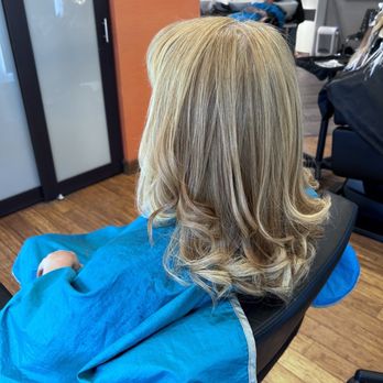BlueBell Salon & Spa - Cezanne treatment completed! - Hair Salons Near Me - Bethesda, Maryland