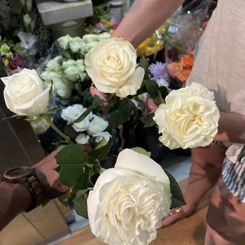 Blooms By Marie - Four different types of white roses! - Florists Near Me - Albany, New York
