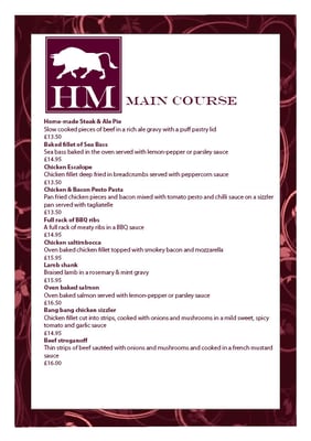 Menu photo 3 The Haymaker Steak House Brigg, NLN