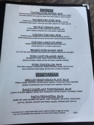 Menu photo 2 Cristof's on McGregor Fort Myers, FL Menu photo 2 Cristof's on McGregor Fort Myers, FL