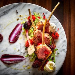 T&T Innovation Kitchen - Timing is everything.. especially to our rack of lambs.