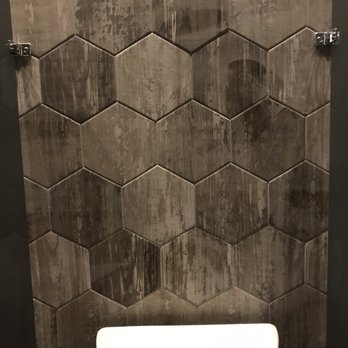 Duke City Beaches - Stylish bathroom walls! - New American Near Me - Albuquerque, New Mexico
