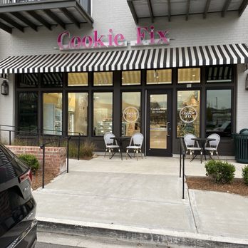 Cookie Fix - The front of the shop, located next to Biscuit Love. - Desserts Near Me - Franklin, Tennessee