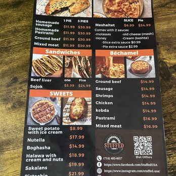 Stuffed & Bitelab Grill - Pizza Near Me - Huntington Beach, California