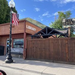 Lava Public Library - Front of Library from the Street