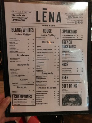 Menu photo 7 LĒNA New York, NY