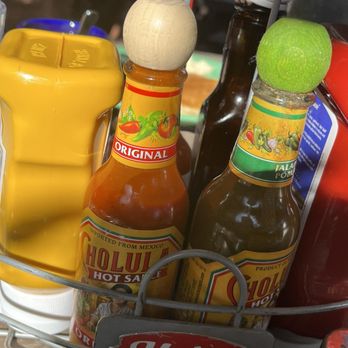 Outpost Cafe - Cholula!!! 2 flavors!! - American Near Me - Oak Hills, California