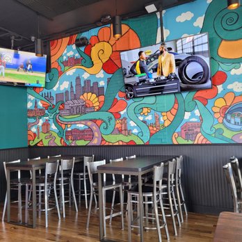 Social Waldo - City mural and TVs - Sports Bars Near Me - Kansas City, Missouri