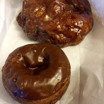 ABC Donuts - Chocolate on chocolate and apple fritter - Donuts Near Me - Downey, California ABC Donuts - Chocolate on chocolate and apple fritter - Donuts Near Me - Downey, California