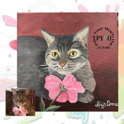 Paint Your Hearts Out - Pet portrait parties. Or let us paint it for you