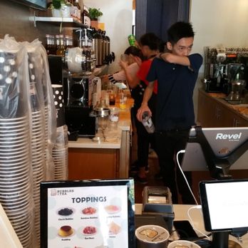 Bubbles&Tea - Working hard at making the teas! - Bubble Tea Near Me - Rockville, Maryland Bubbles&Tea - Working hard at making the teas! - Bubble Tea Near Me - Rockville, Maryland