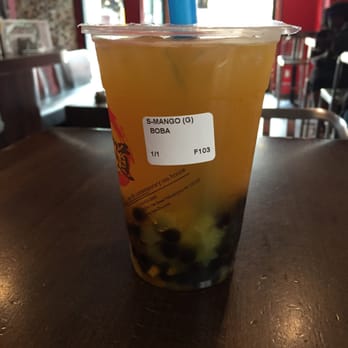 Tea Do - Mango tea with bubbles and mango jelly - Coffee & Tea Near Me - Philadelphia, Pennsylvania Tea Do - Mango tea with bubbles and mango jelly - Coffee & Tea Near Me - Philadelphia, Pennsylvania