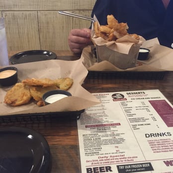 One Twenty Three Burger House - Onions rings & fried green tomatoes - Burgers Near Me - Saint Augustine, Florida