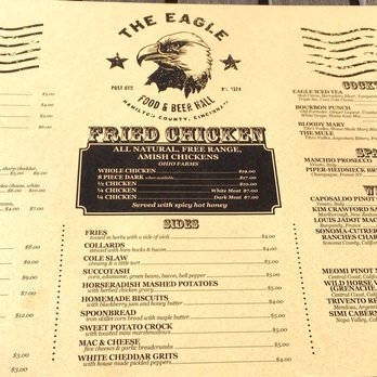 The Eagle Mass Ave - The menu - American Near Me - Indianapolis, Indiana The Eagle Mass Ave - The menu - American Near Me - Indianapolis, Indiana