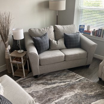 Home Zone Furniture - Love seat 1 (of 2) to comfortably fit the living area of our 1200 sf apt - Furniture Stores Near Me - Richardson, Texas Home Zone Furniture - Love seat 1 (of 2) to comfortably fit the living area of our 1200 sf apt - Furniture Stores Near Me - Richardson, Texas