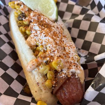 The Steamie Weenie - Elote Dog - Hot Dogs Near Me - Henderson, Nevada The Steamie Weenie - Elote Dog - Hot Dogs Near Me - Henderson, Nevada