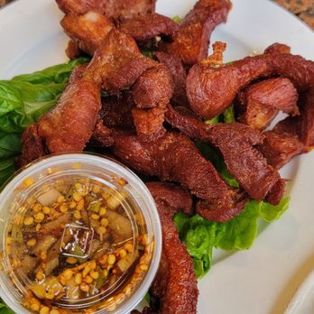 Tantawan Thai Kitchen - Sun dried pork jerky (moo dad diu) - Thai Near Me - Rosemead, California Tantawan Thai Kitchen - Sun dried pork jerky (moo dad diu) - Thai Near Me - Rosemead, California