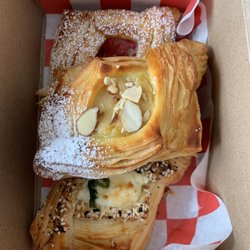 Midnite Patisserie - Lemon plum and almond croissant