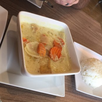 Thai Spoon Cafe - Really really! Delicious yellow curry - Thai Near Me - Redlands, California