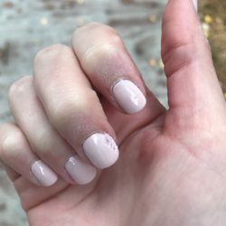 Binny Nail Salon - It's been over an hour and 20 minutes since I left the salon and my nail polish should have been dry by now but nope. Really disappointed!