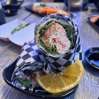 Yoma Cafe - salmon crab sushi burrito - Japanese Curry Near Me - San Francisco, California Yoma Cafe - salmon crab sushi burrito - Japanese Curry Near Me - San Francisco, California