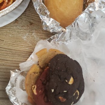 Michelangelo's Pizza - a hamburger and a pasta dish - Pizza Near Me - Staten Island, New York