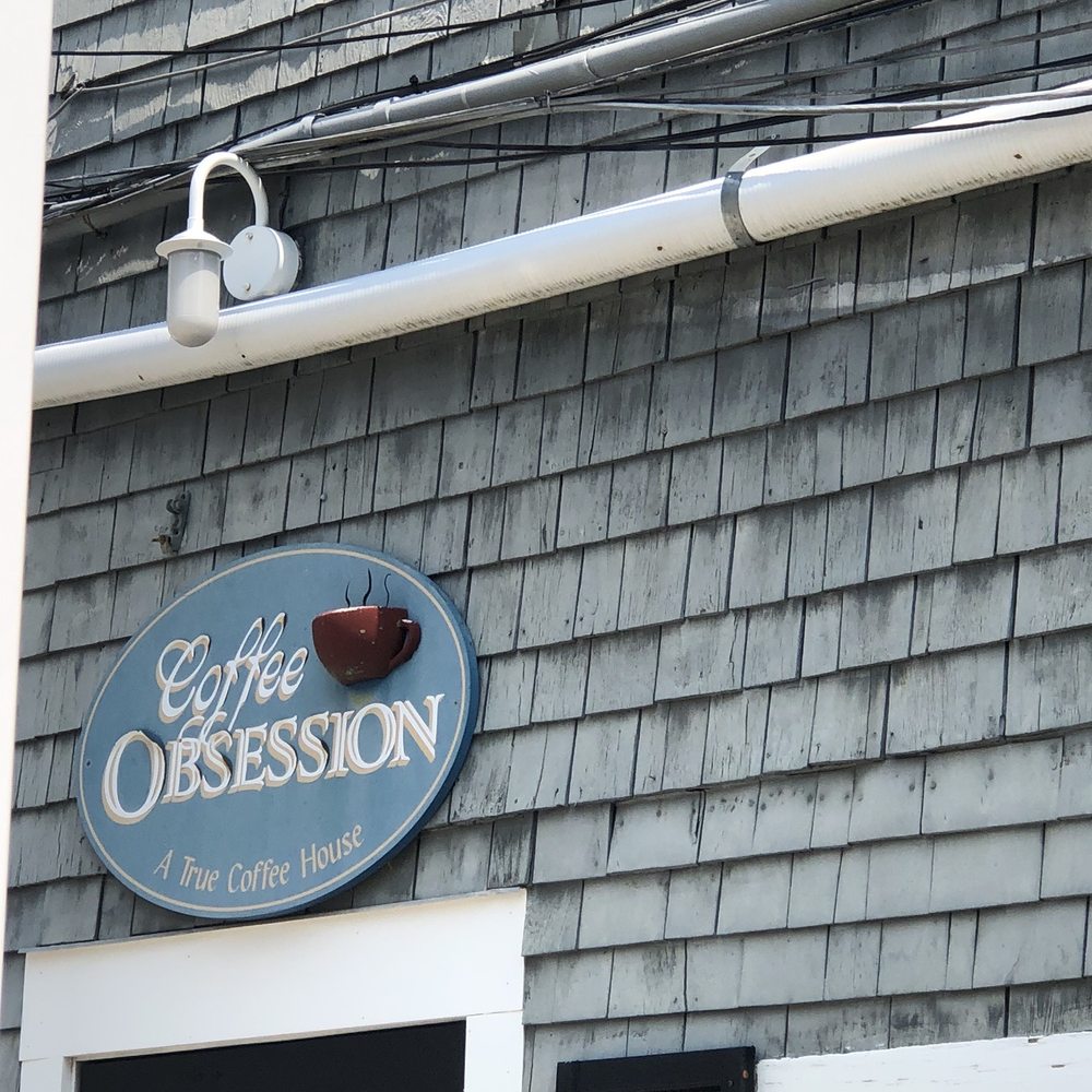 Coffee Obsession - a sign for a coffee shop - Coffee & Tea Near Me - Falmouth, Massachusetts Coffee Obsession - a sign for a coffee shop - Coffee & Tea Near Me - Falmouth, Massachusetts
