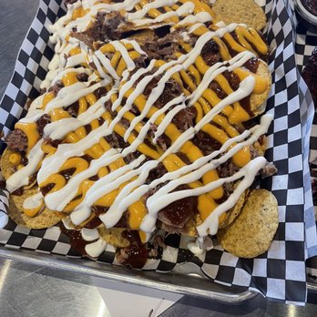 The Smoke N' Pig BBQ - Covered Nachos - Food Trucks Near Me - Lansing, Michigan The Smoke N' Pig BBQ - Covered Nachos - Food Trucks Near Me - Lansing, Michigan