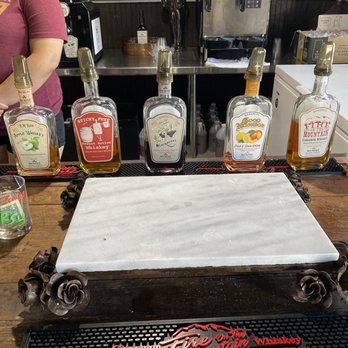 RM Rose Company - Tasting all the fruit flavors! - Distilleries Near Me - Mount Airy, Georgia