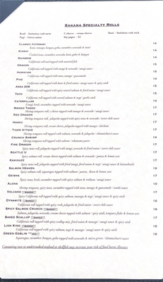 Sakana Sushi & Kitchen by null