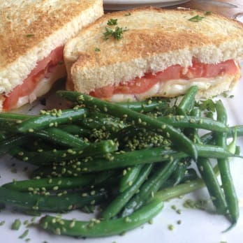 Alchemy - Stuffed grilled cheese and wasabi green beans - New American Near Me - Madison, Wisconsin