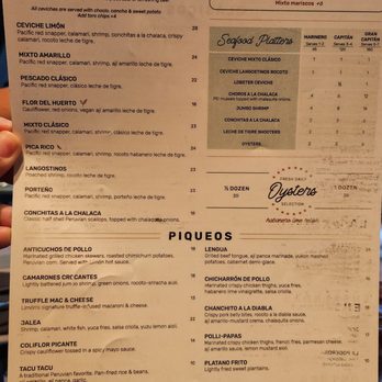 Limón - Menu - Peruvian Near Me - Mountain View, California Limón - Menu - Peruvian Near Me - Mountain View, California